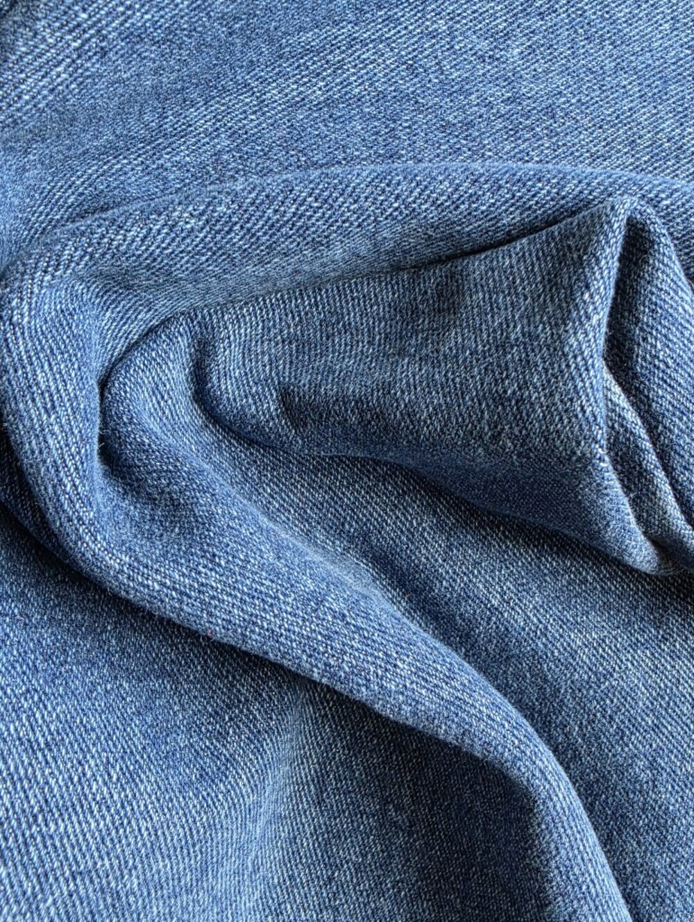 Classic Mid-Blue Women's Stretch Jeans - Picture 8 of 8